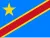 Vlag die de locale-code vertegenwoordigt: fr-CD