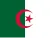 Vlag die de locale-code vertegenwoordigt: fr-DZ