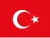 Vlag die de locale-code vertegenwoordigt: tr-TR